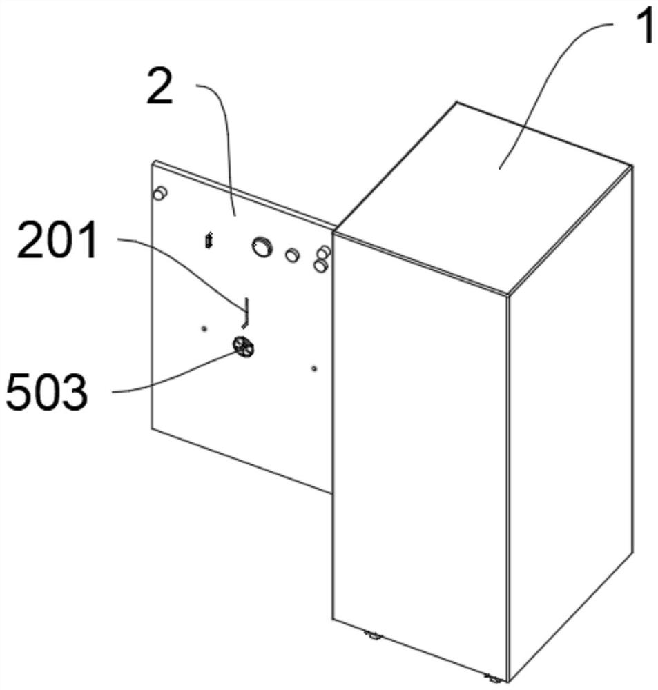 Mechanical anti-misoperation locking device for 6kV high-voltage switch cabinet