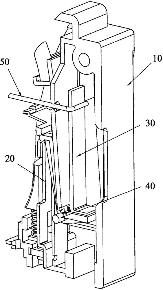 Thermal compensation structure of release