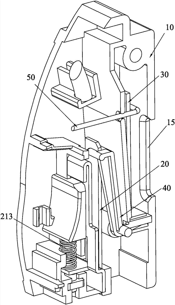 Thermal compensation structure of release