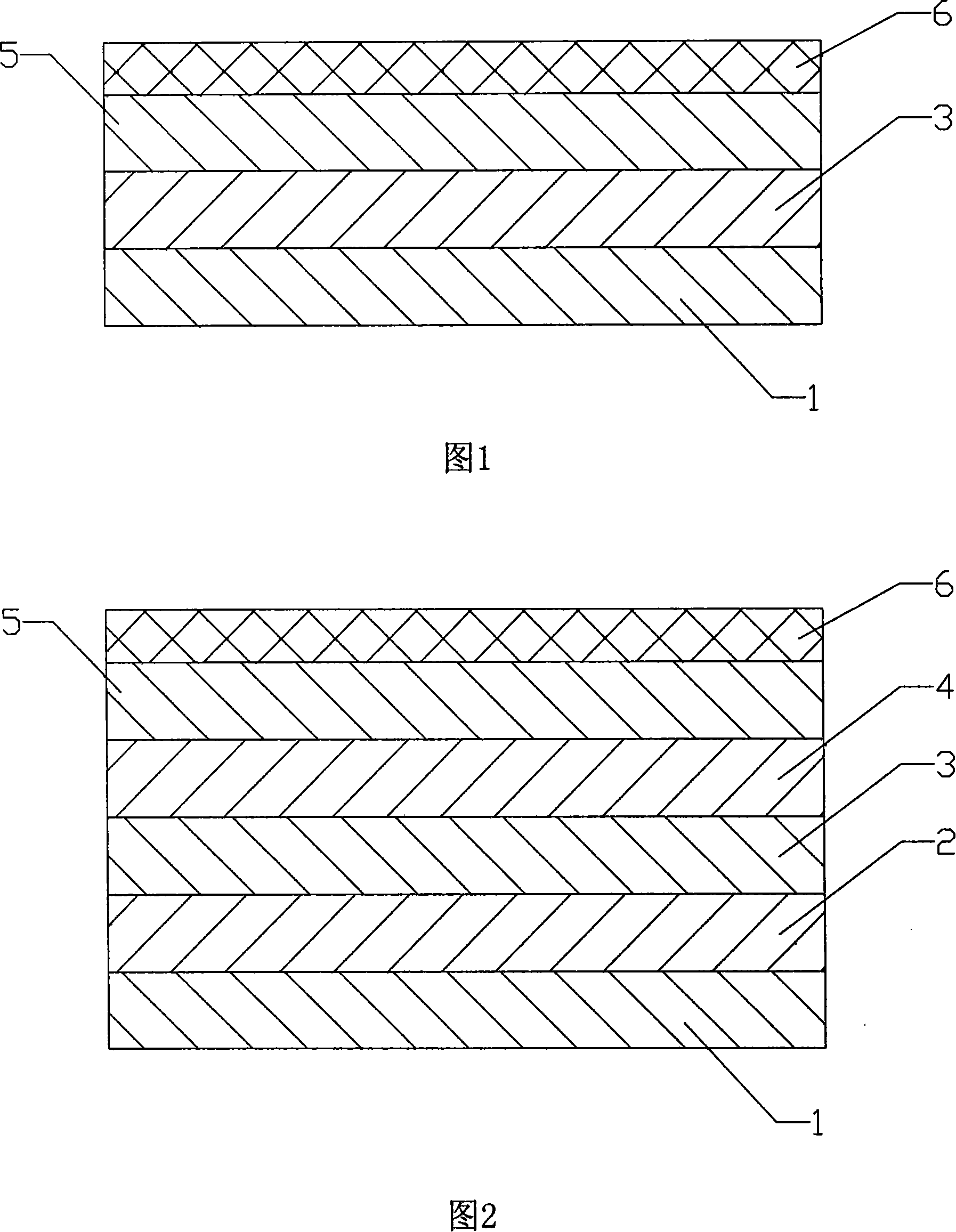 Paper plastic glue-free composite off line repeated spraying bidirectional stretching polypropylene film and its preparation method