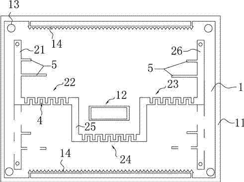 A C-band Orthogonal Bridge with Shielded Wires