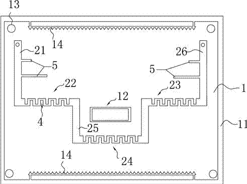 A C-band Orthogonal Bridge with Shielded Wires