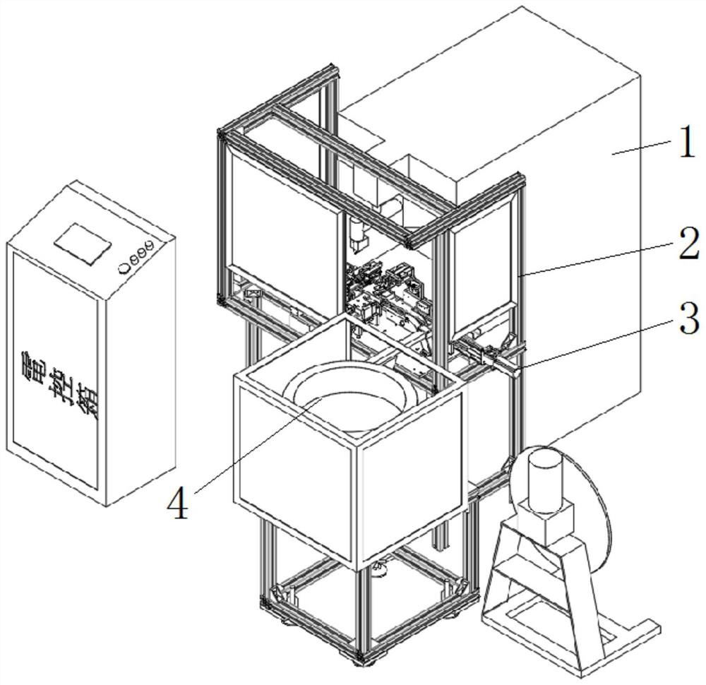 A chain automatic welding device and welding process