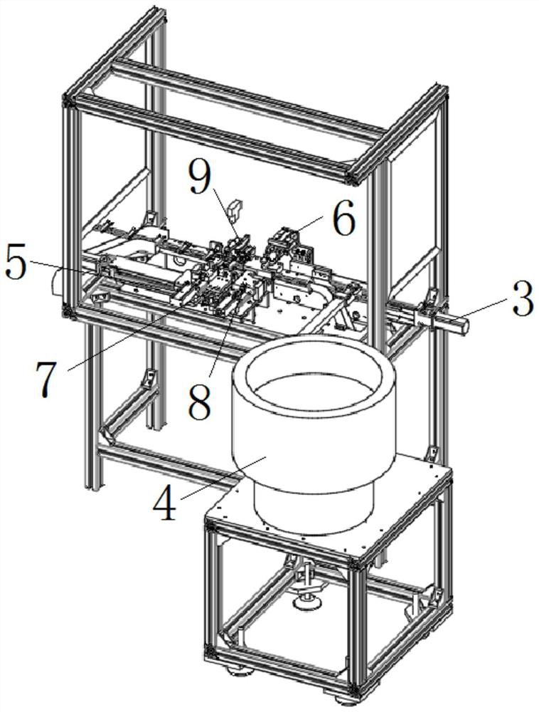 A chain automatic welding device and welding process