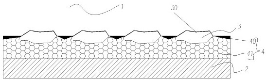 Composite superhard grinding tool and preparation method thereof