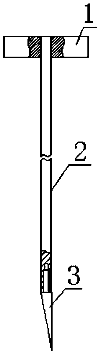 Split type endoscopic bone chisel