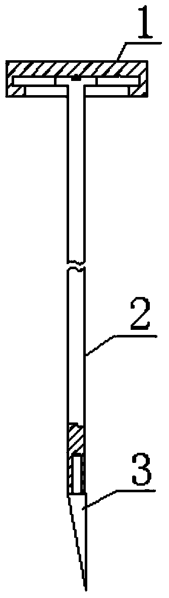 Split type endoscopic bone chisel