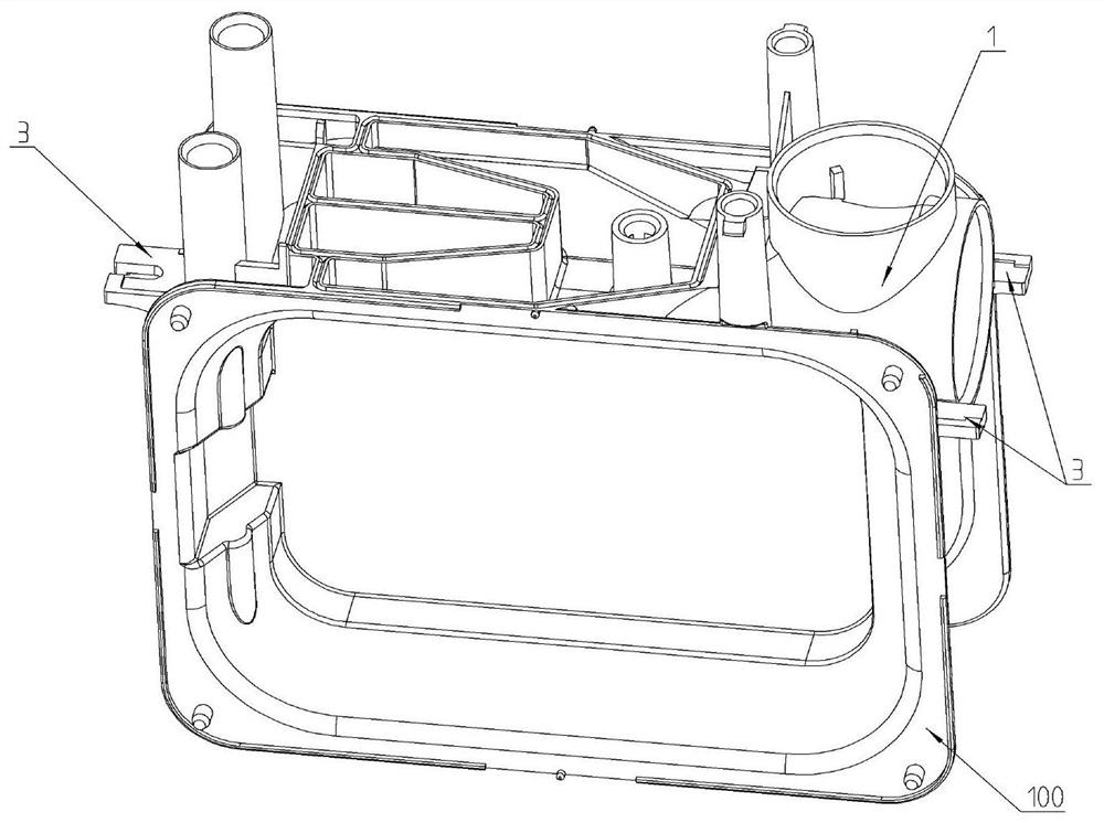 Novel diaphragm gas meter movement structure