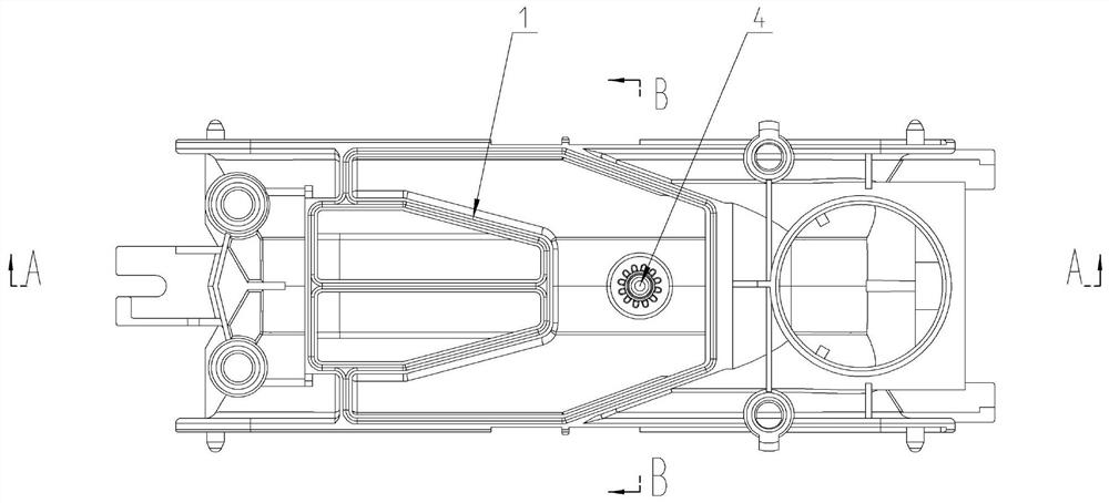 Novel diaphragm gas meter movement structure