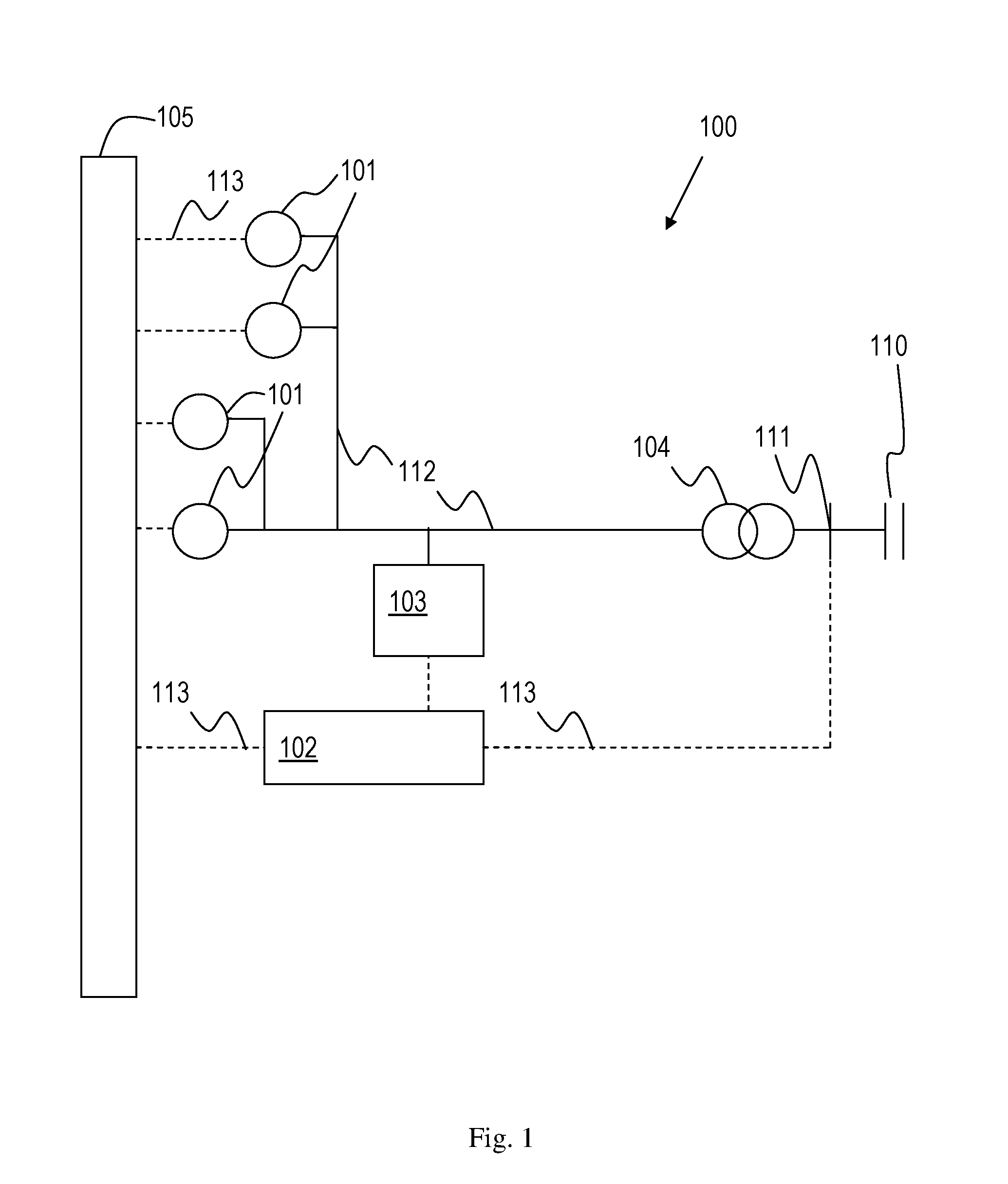 Wind farm and a method of operating a wind farm