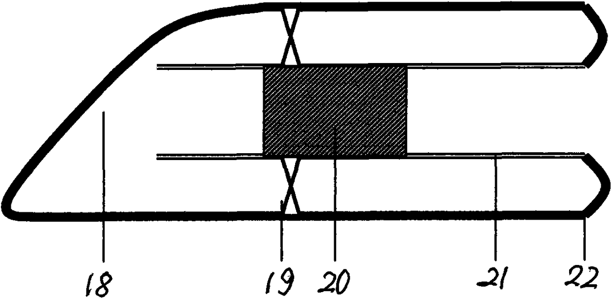 A self-propelled raft-type river dredging device