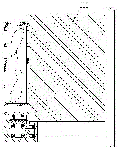 Electrical component installation device with cooling function