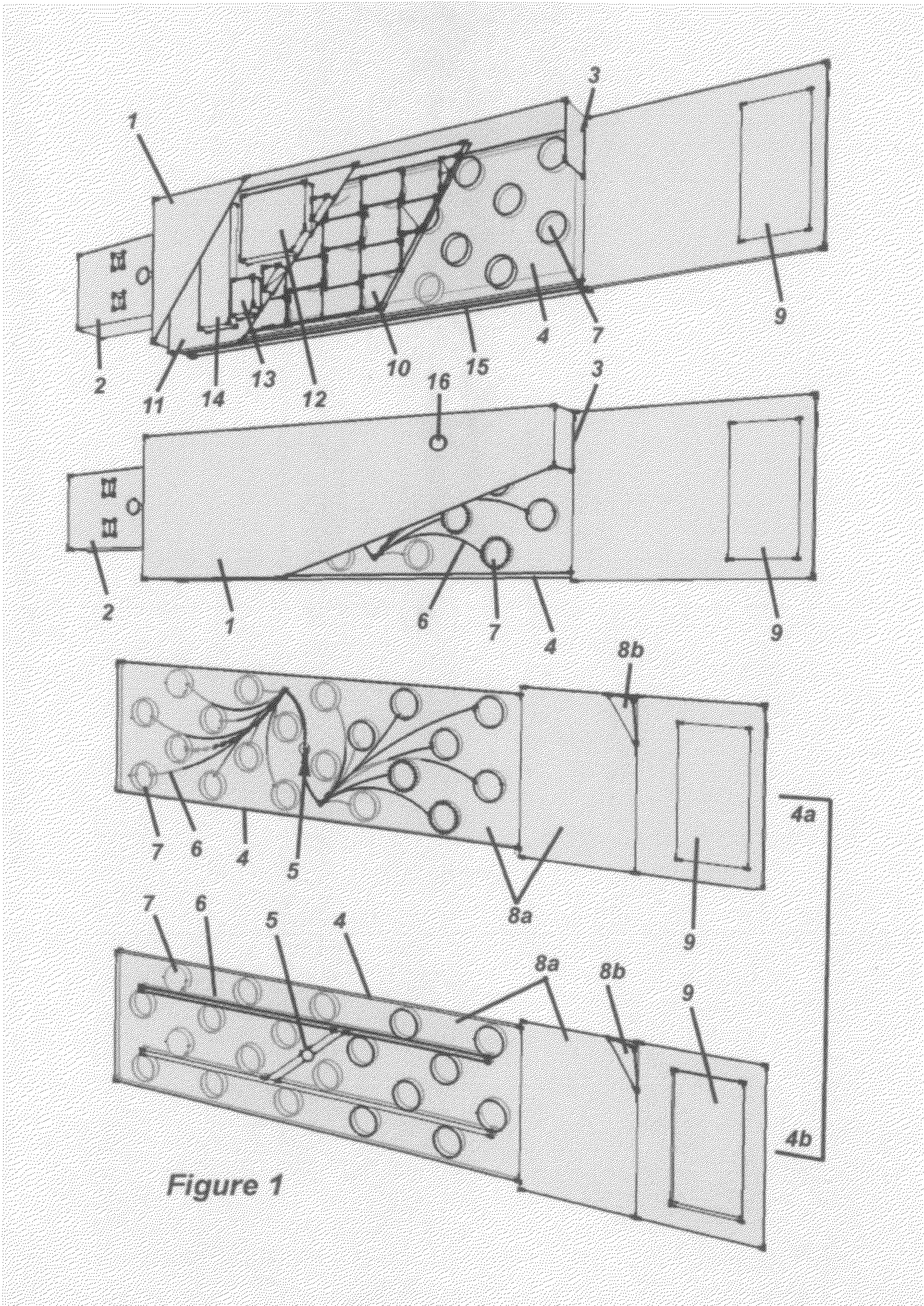 Methods and compositions for a multipurpose, lab-on-chip device