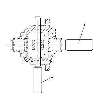 Verticality symmetry inspection tool of differential shell