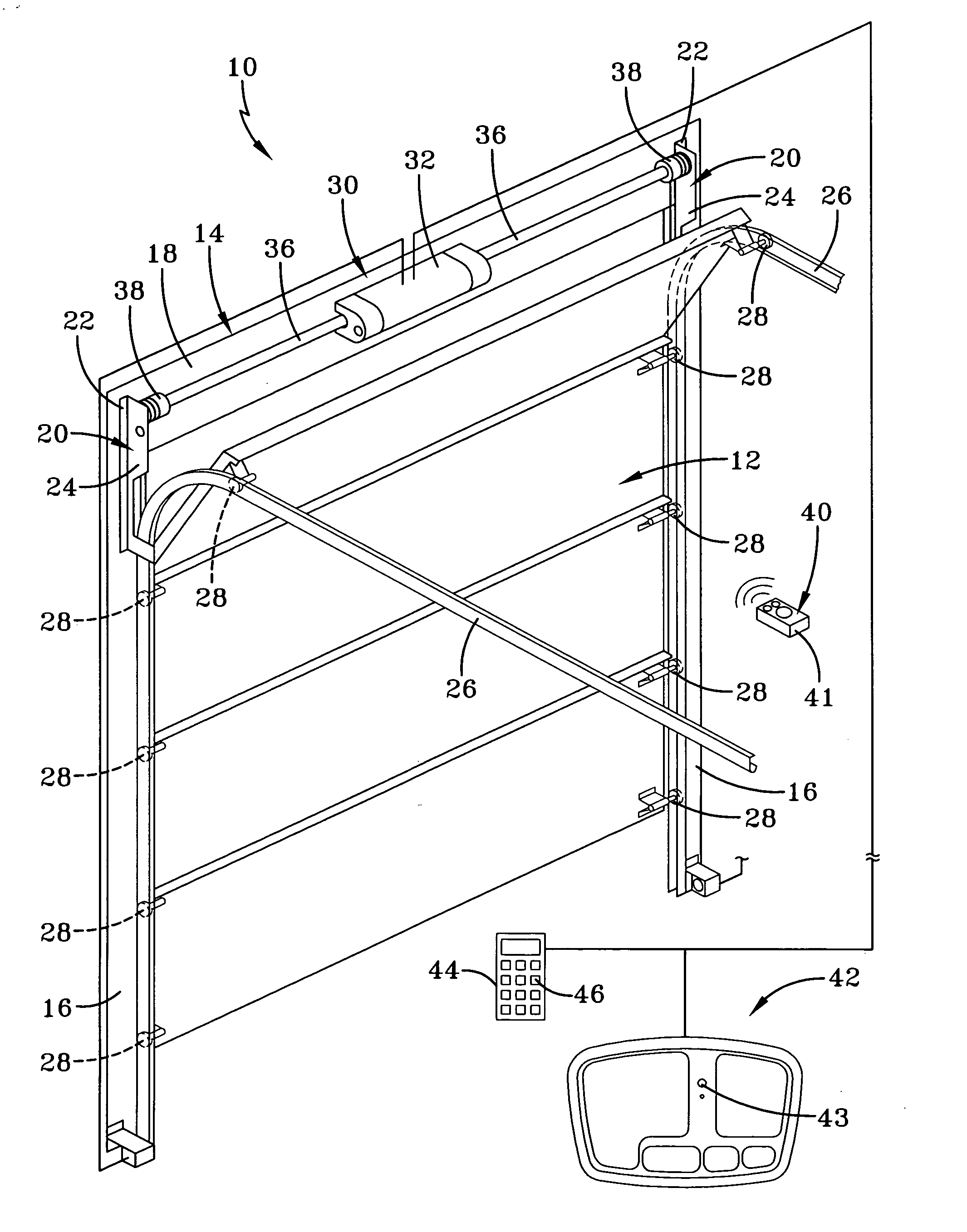 System for automatically moving access barriers and methods for using the same