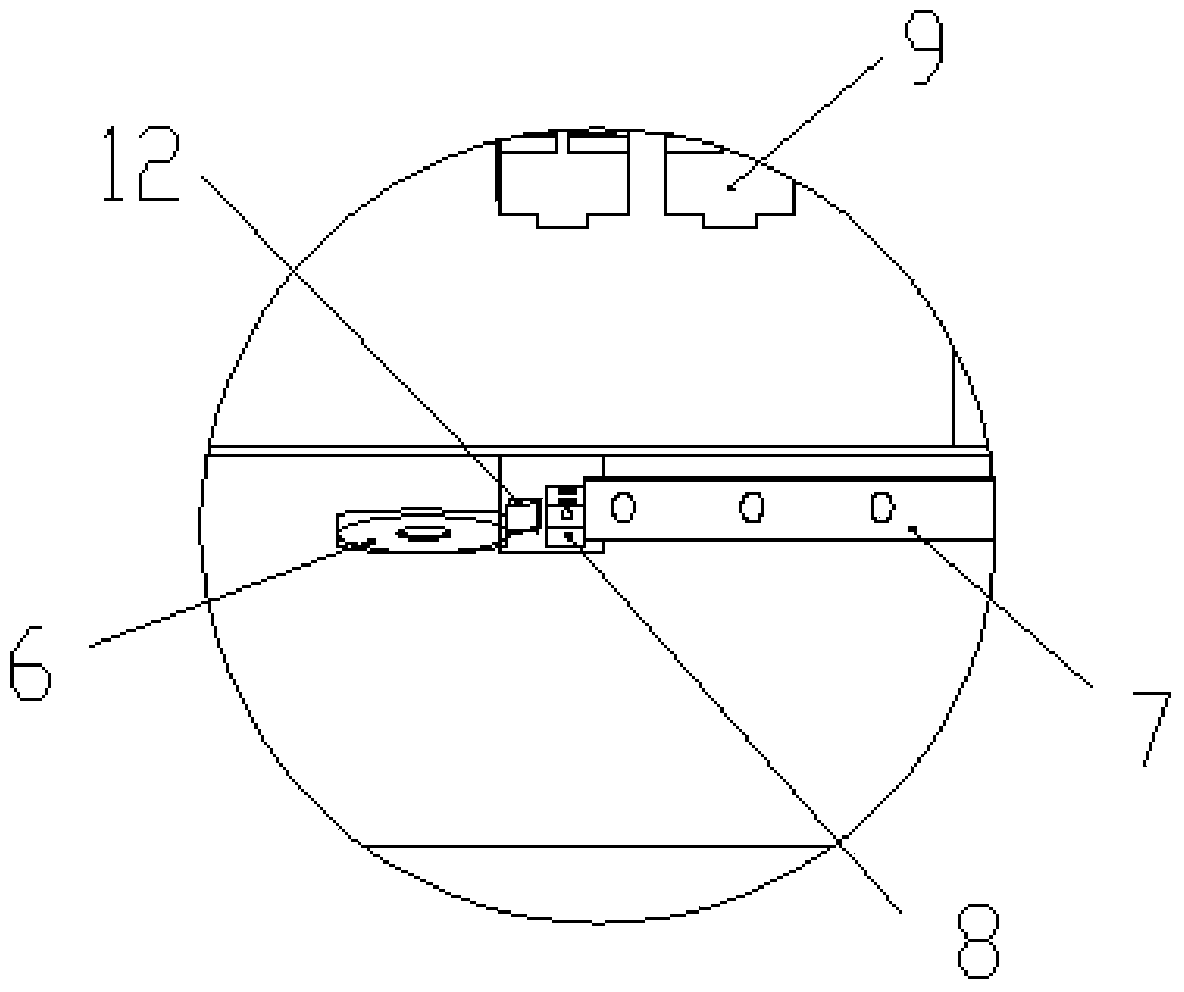 Full-automatic single-wheel numerical control circling welding machine and circling welding method thereof