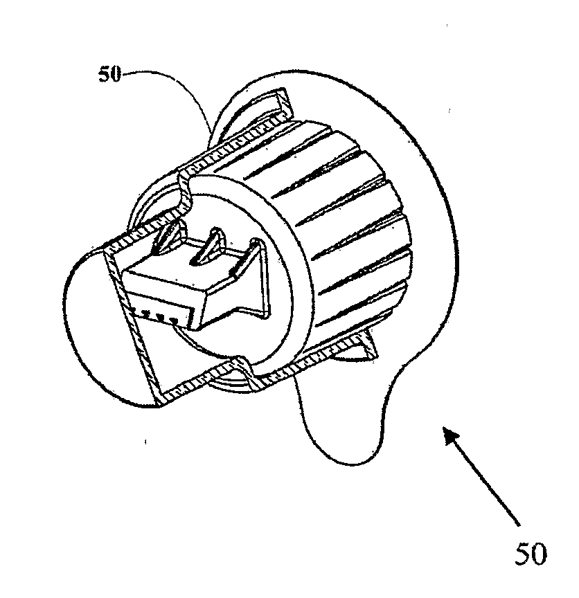 Microneedle adaptor for dosed drug delivery devices