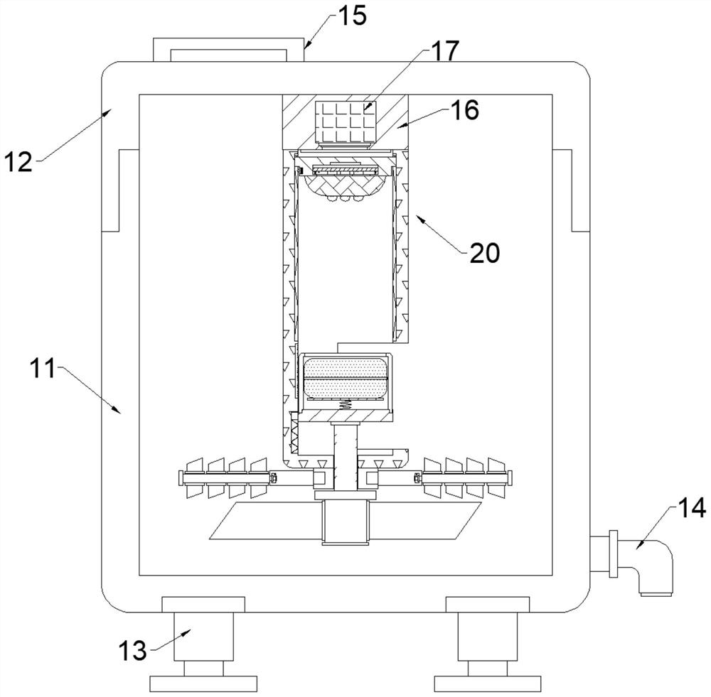 Traditional Chinese medicine decocting machine capable of fully extracting medicinal material components