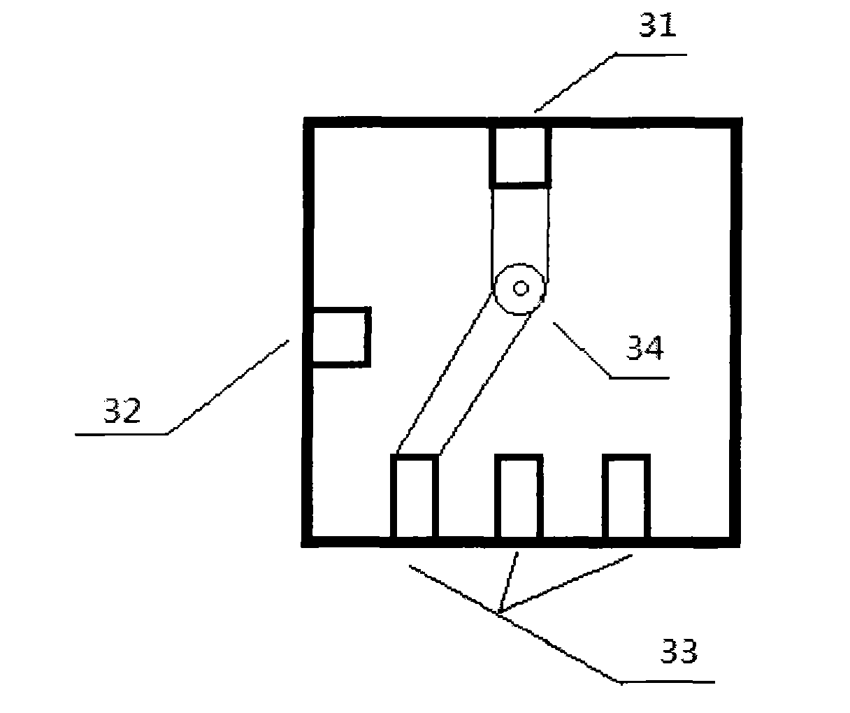 Automatic liquid adsorption and distribution system of single microsyringe