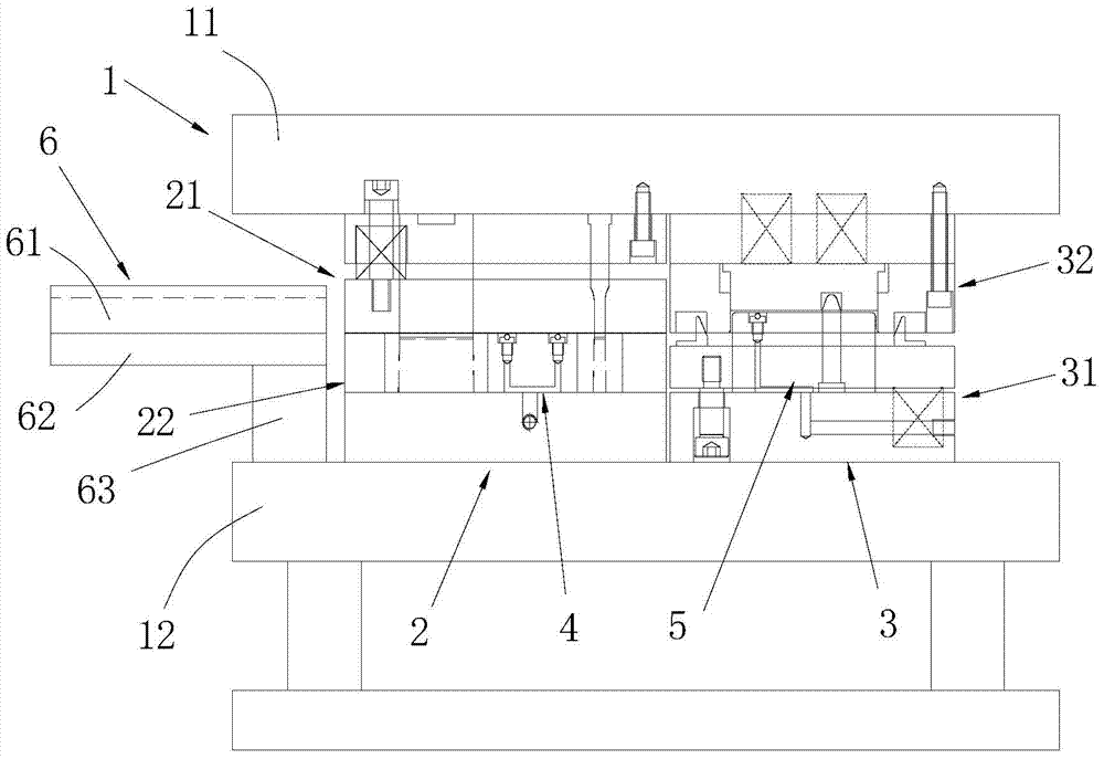 Method for continuously manufacturing stamping products and punch using same