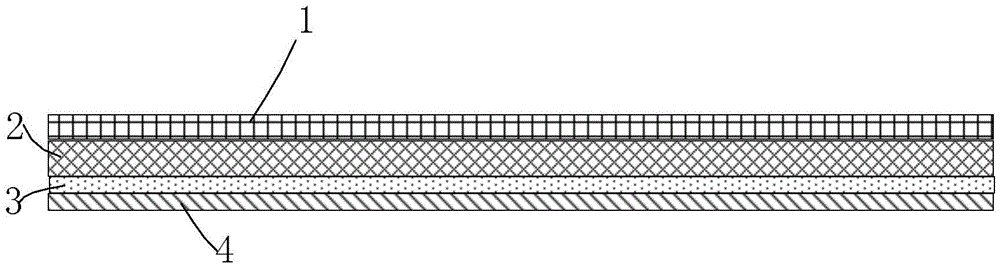 A kind of preparation method of high temperature resistant flame retardant composite material