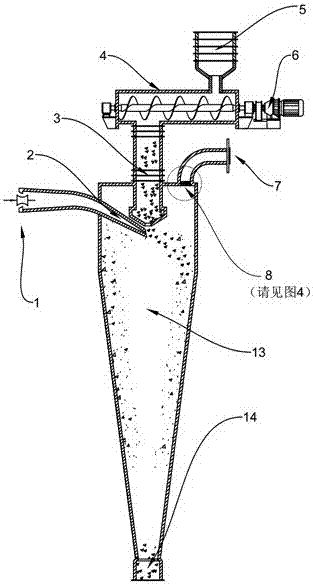 High-efficiency purifying device and process for fluorine