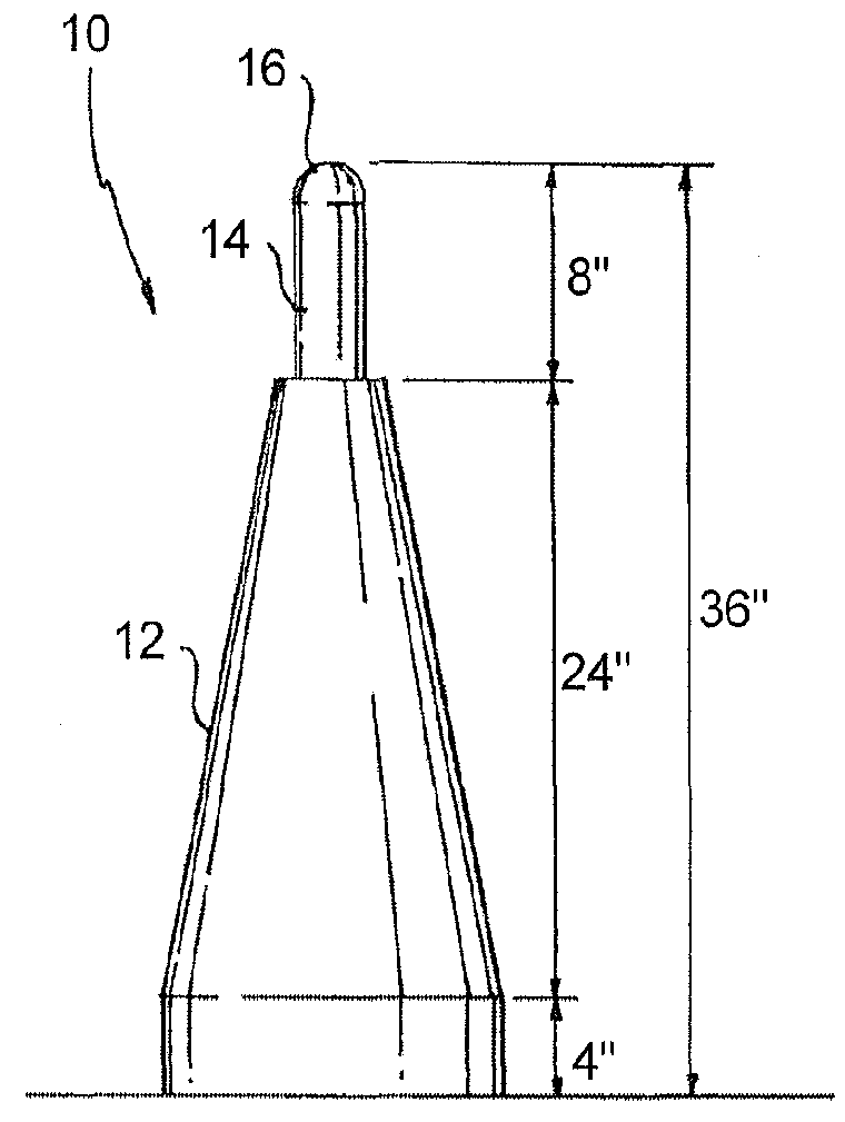 Self-supporting pocket molding device for lacrosse sticks