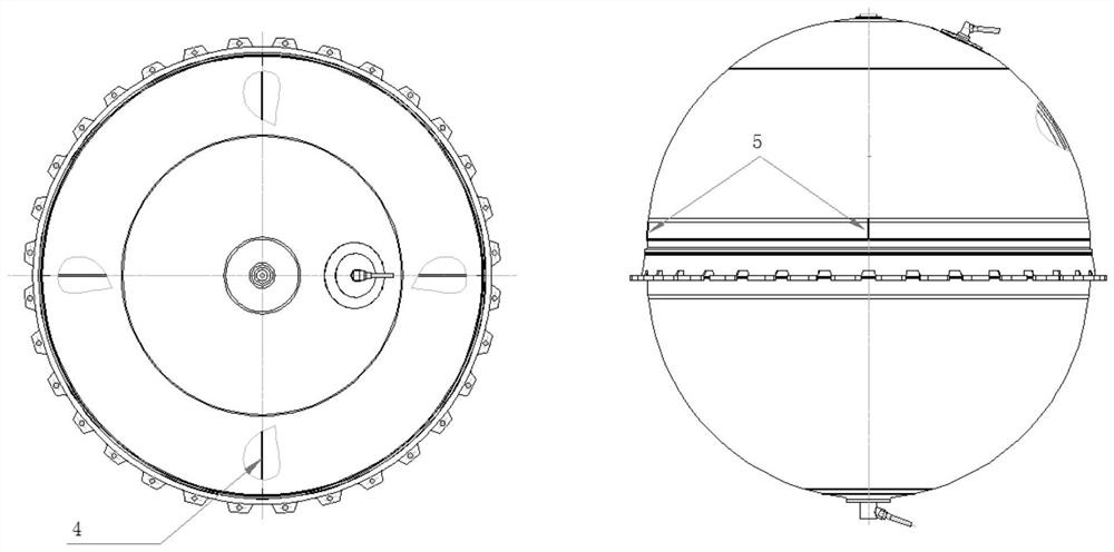 A welding process method for deformation control of plate surface tension tank