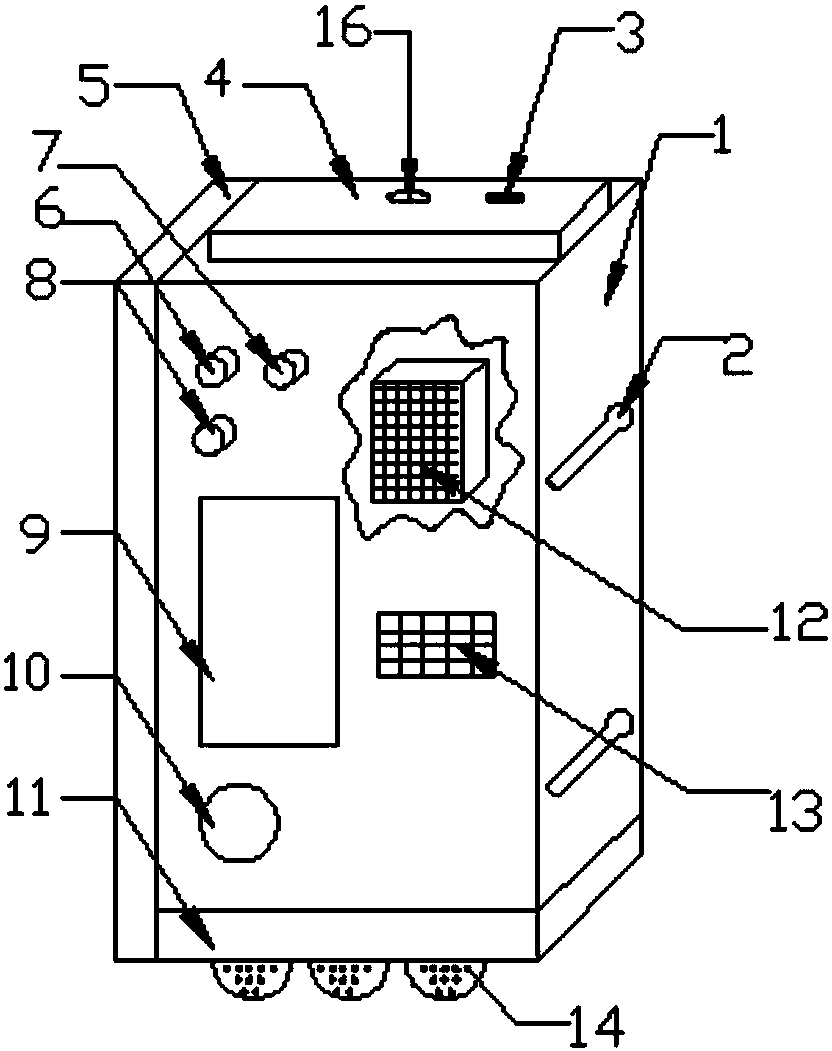 Cleaning decontamination device