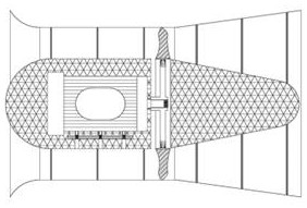 Circulating purification device and method for fire smoke