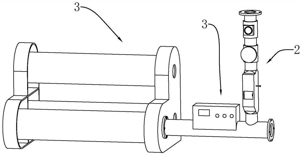 Water intake structure of a pump station