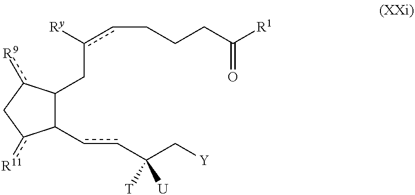 Polymer conjugated prostaglandin analogues