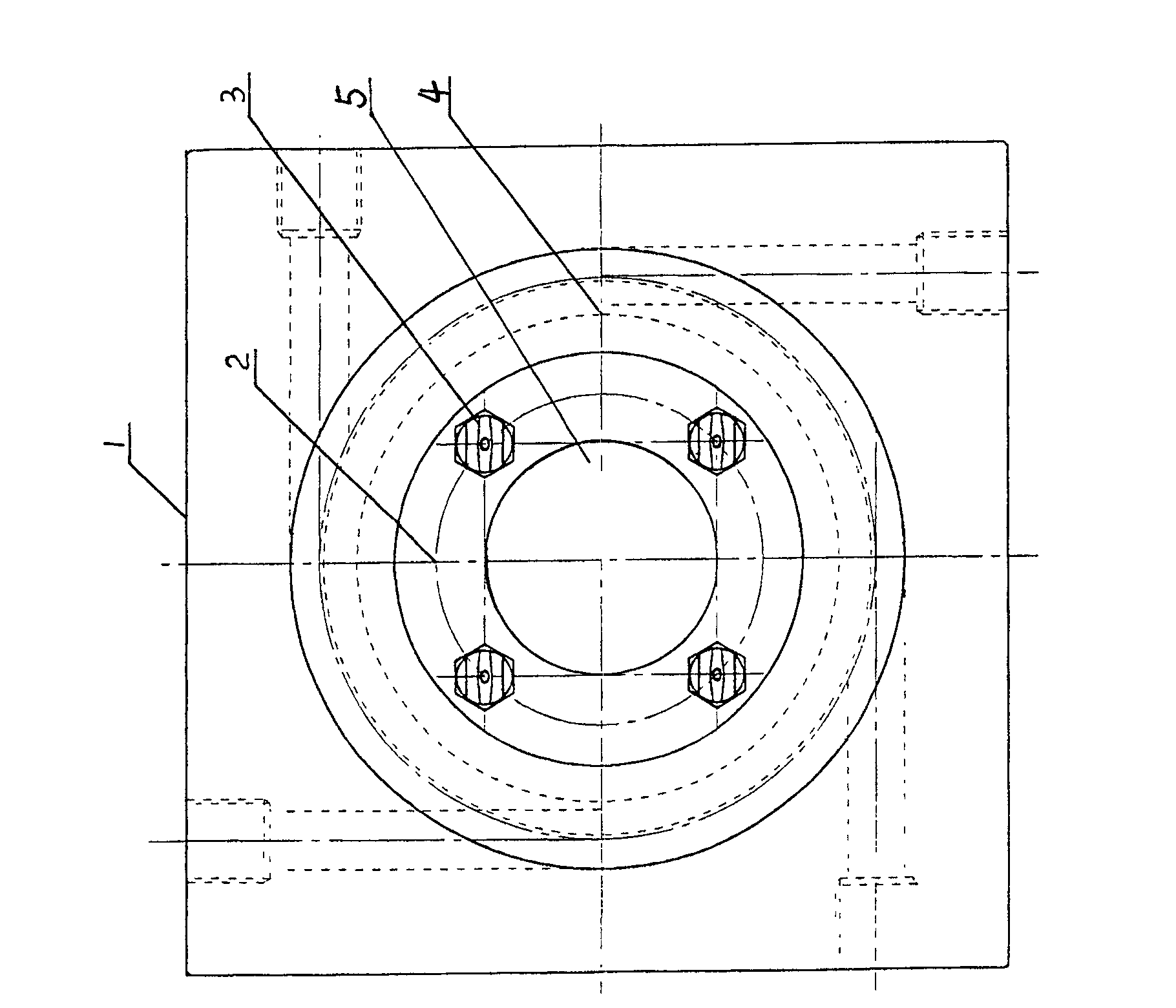 Jet device for producing water atomized spherical metal powder