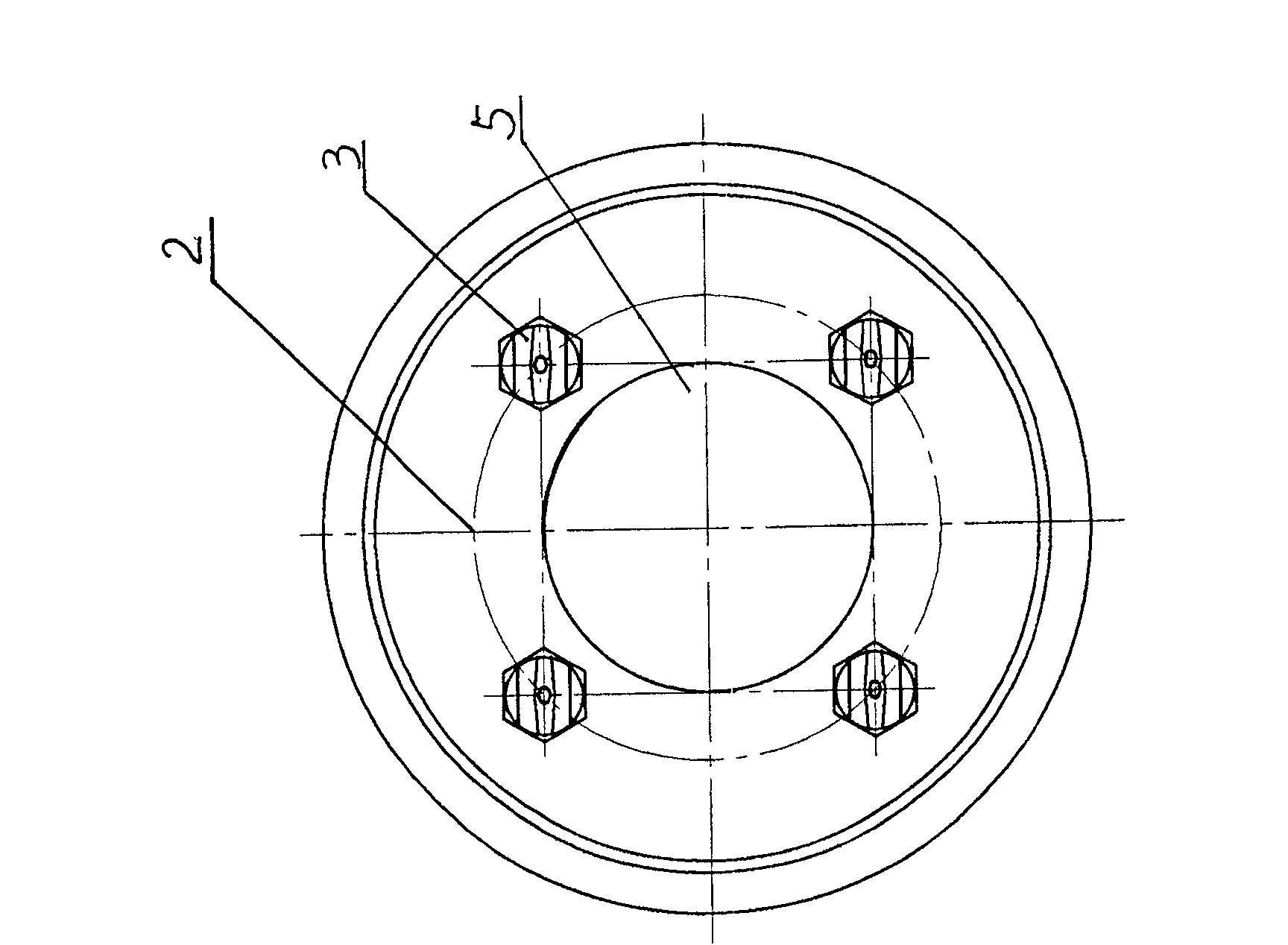 Jet device for producing water atomized spherical metal powder