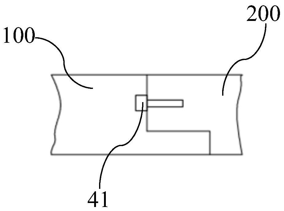 Opening structure and opening method of artificial intelligence entrance guard