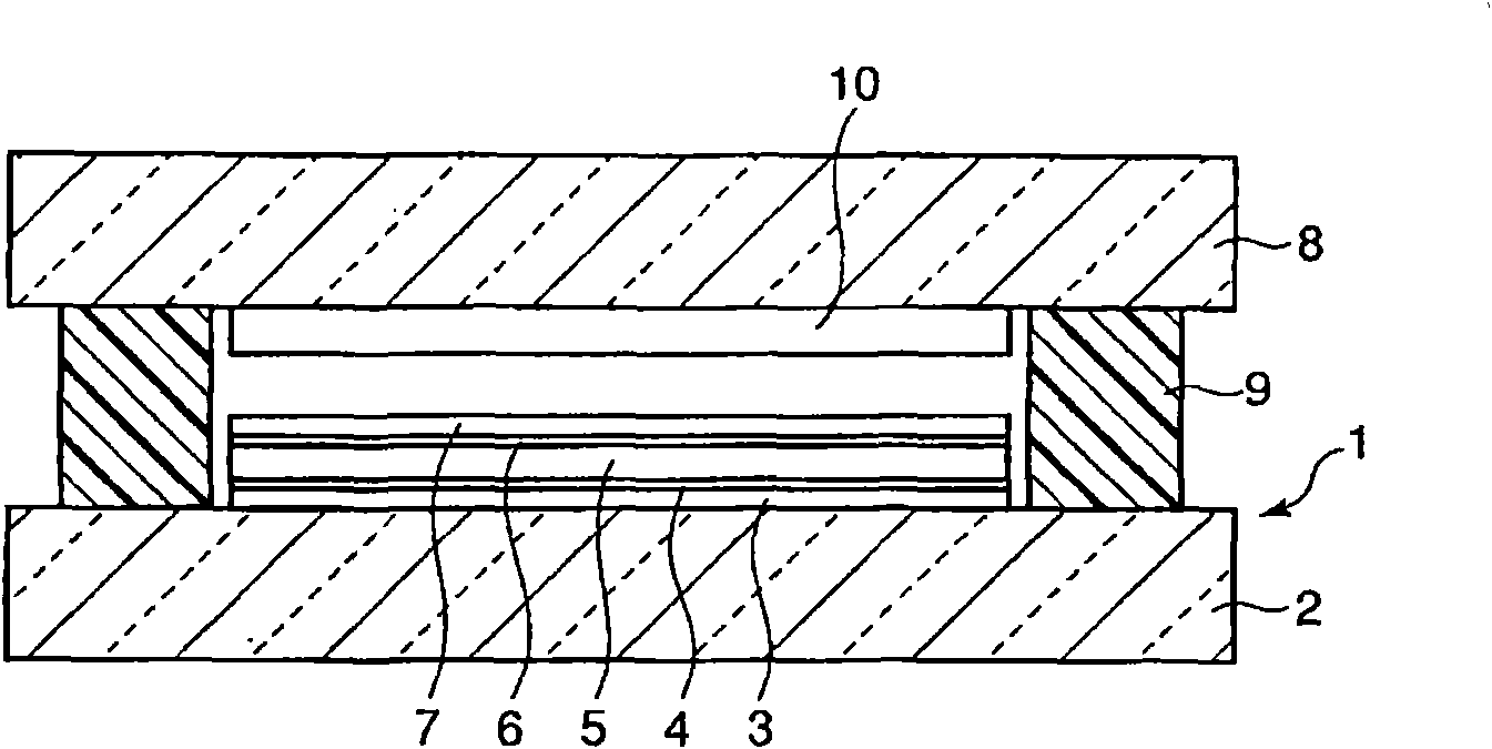 Transparent desiccant and organic electroluminescence device