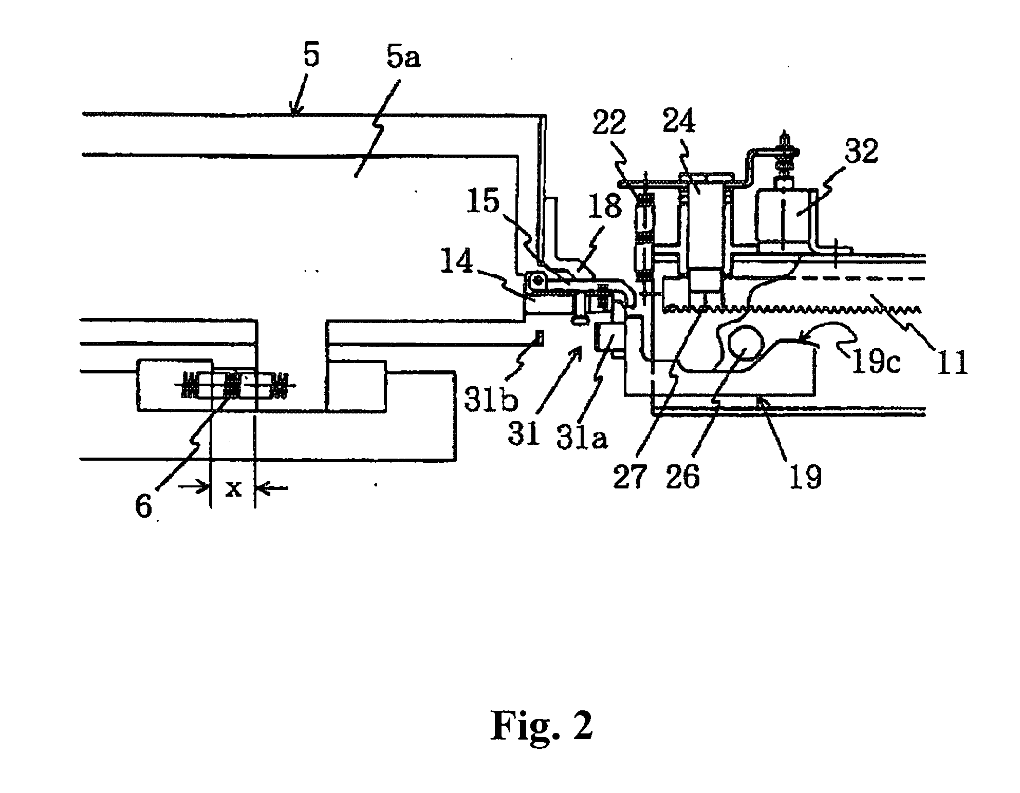 Side sliding door apparatus for vehicle