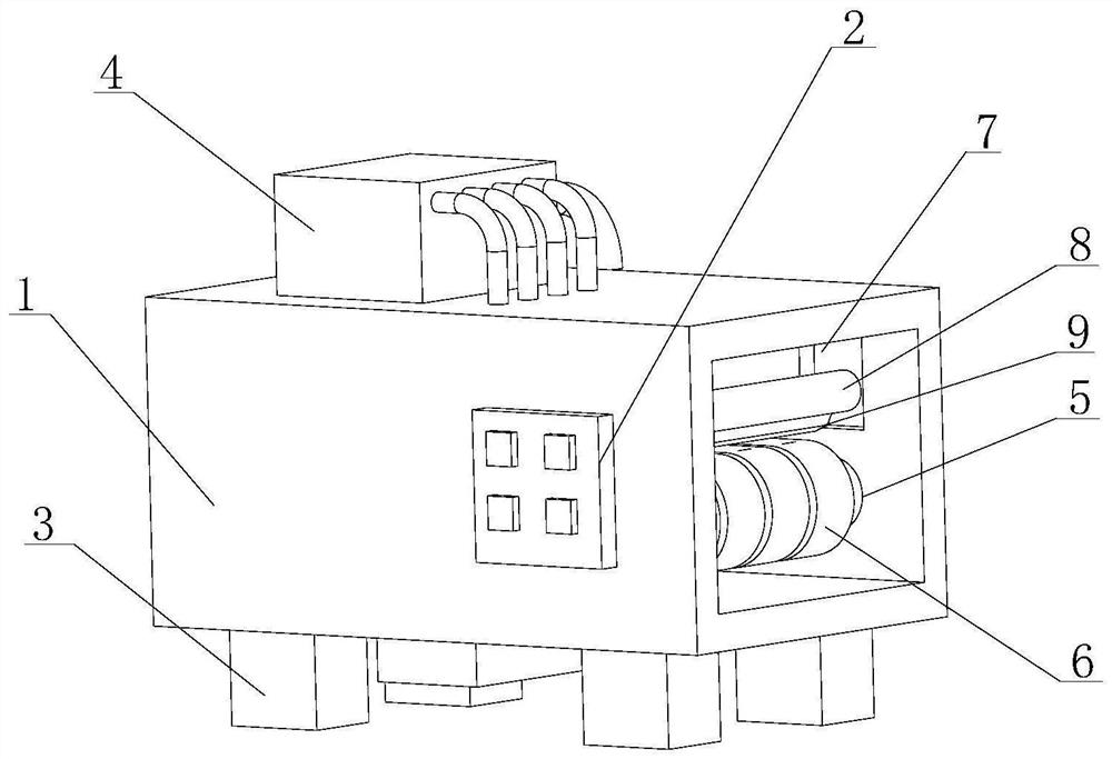 Solid wood floor surface transverse sand processing technology and manufacturing equipment thereof