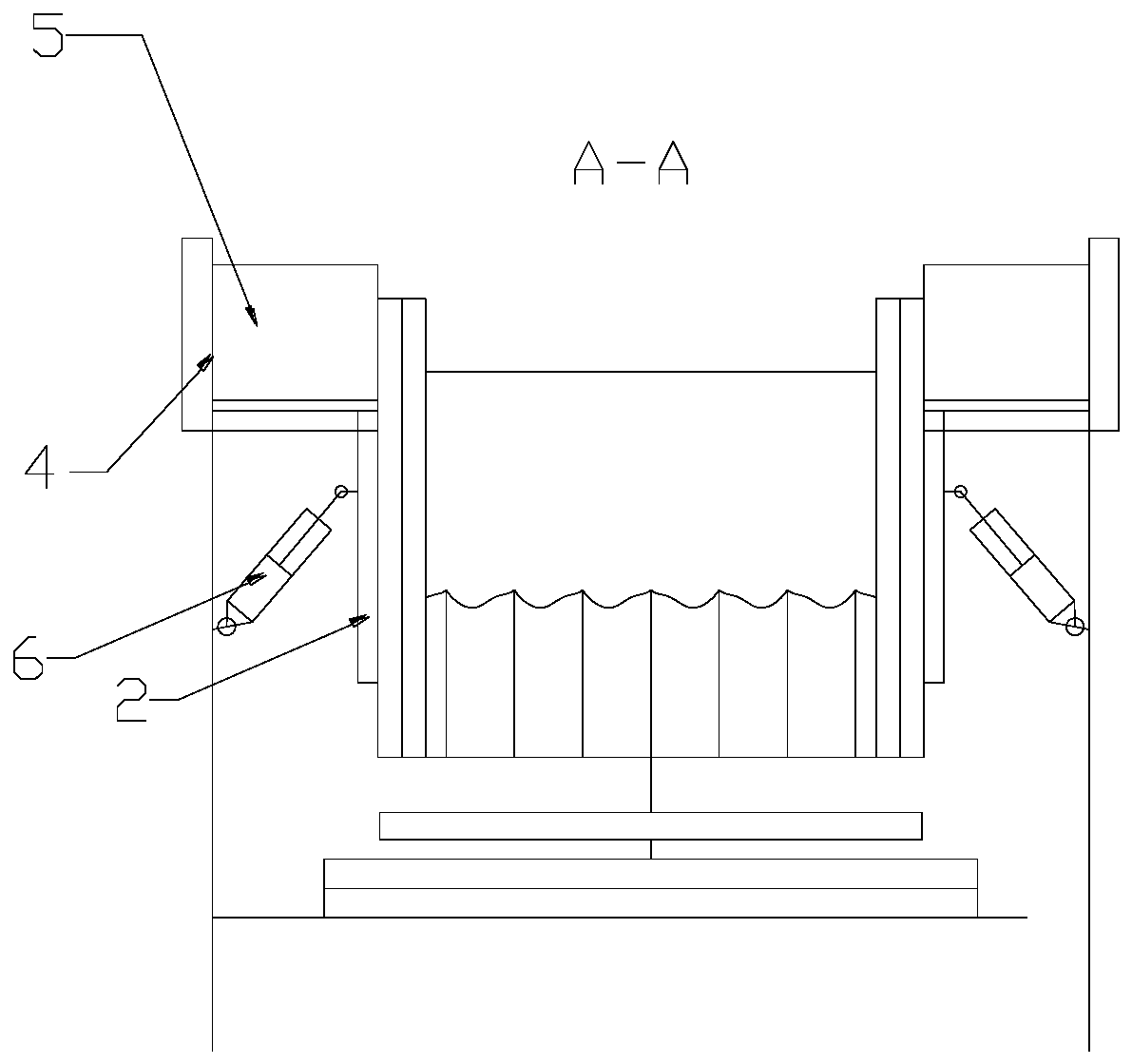 Nursing bed with turning-over function