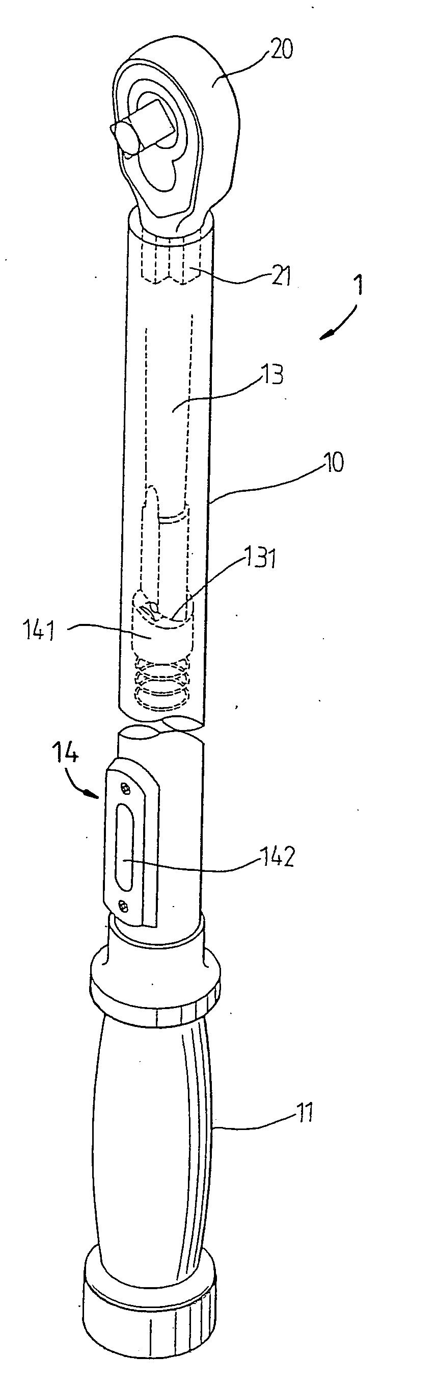 Insertable strain gauge spanner