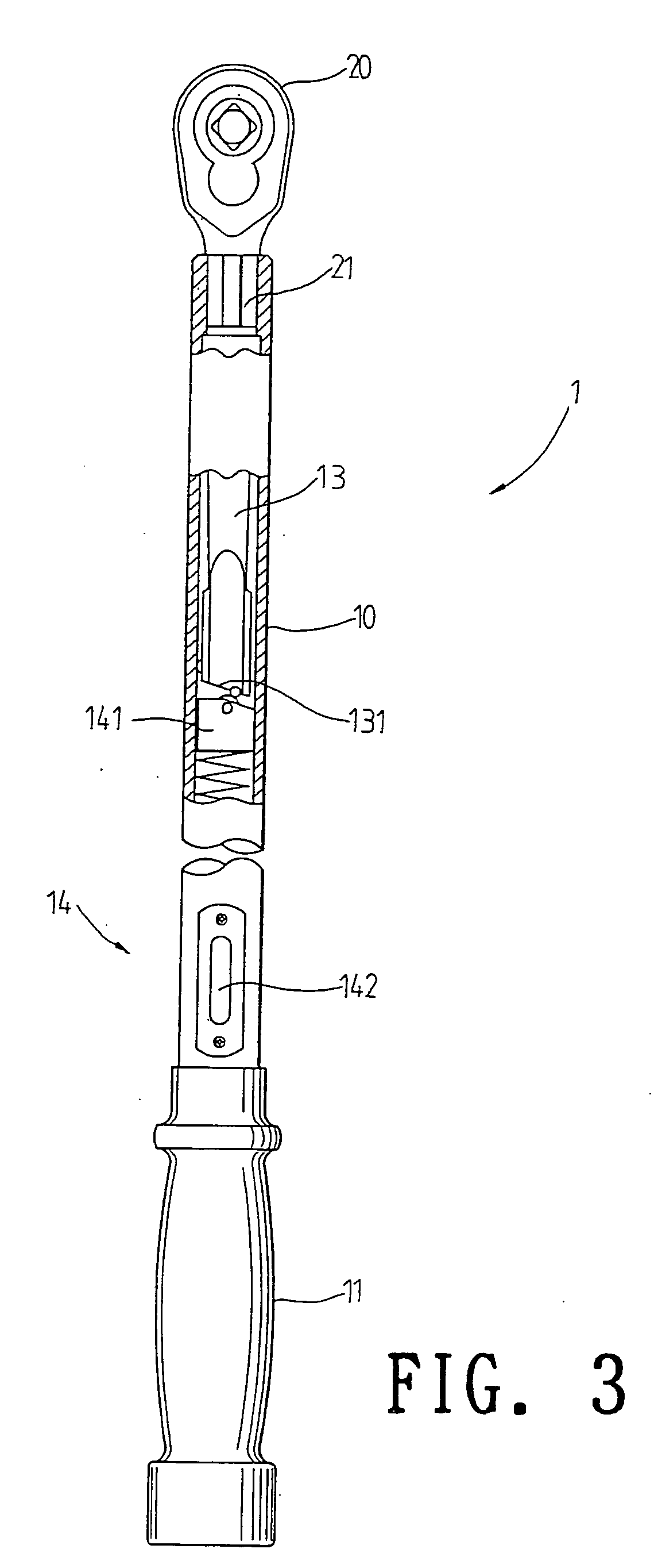 Insertable strain gauge spanner