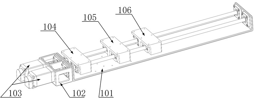 Multi-particle implantation end effector for continuous puncture