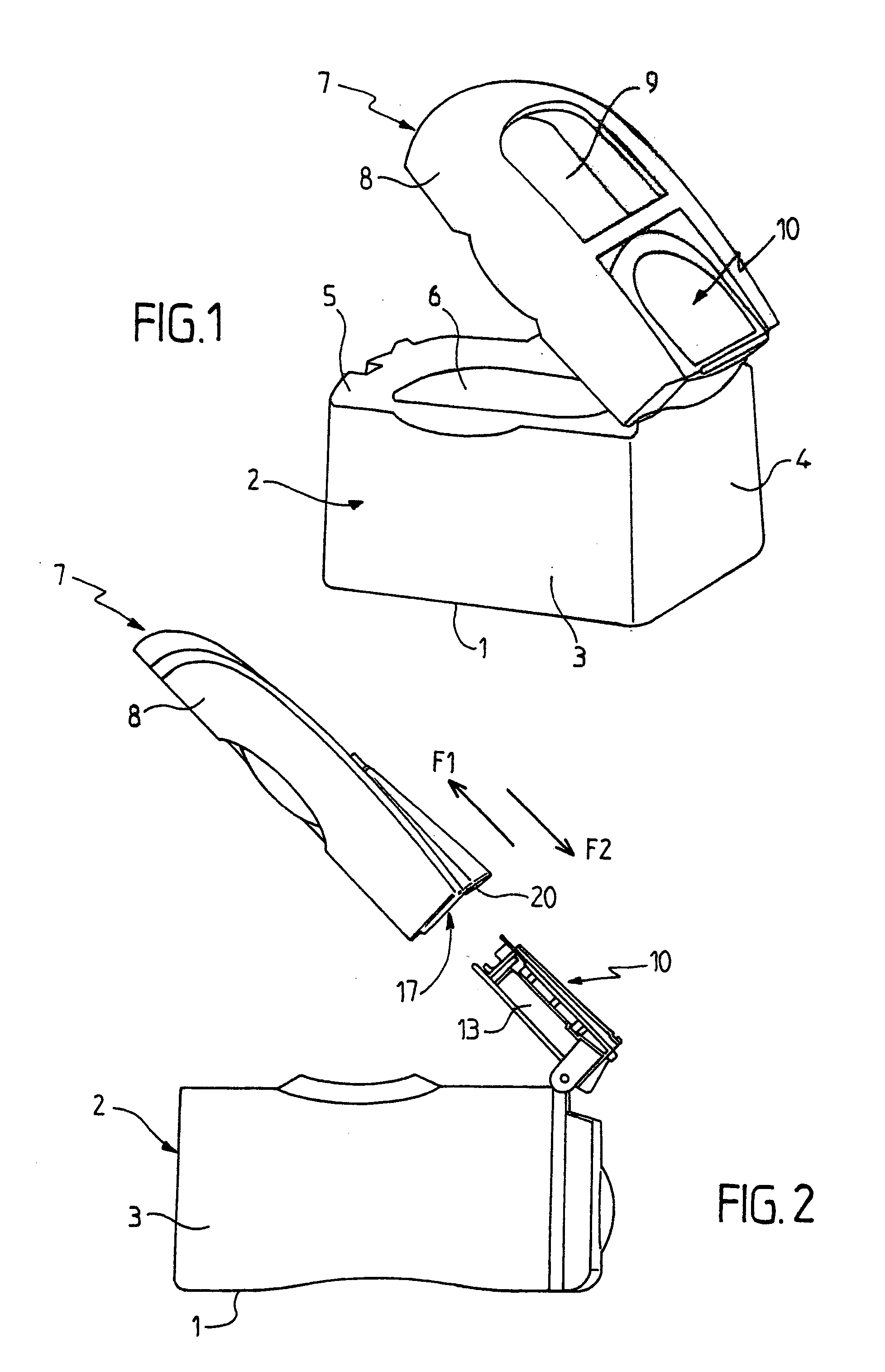 Cooking appliance with lid separable from the filtering device