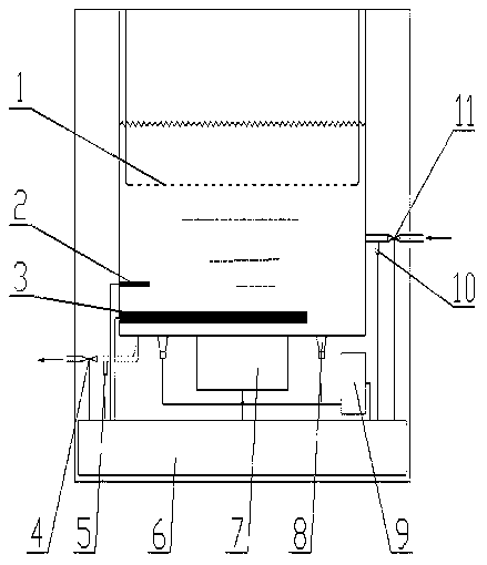Constant-temperature numerical-control ultrasonic cleaning method and device