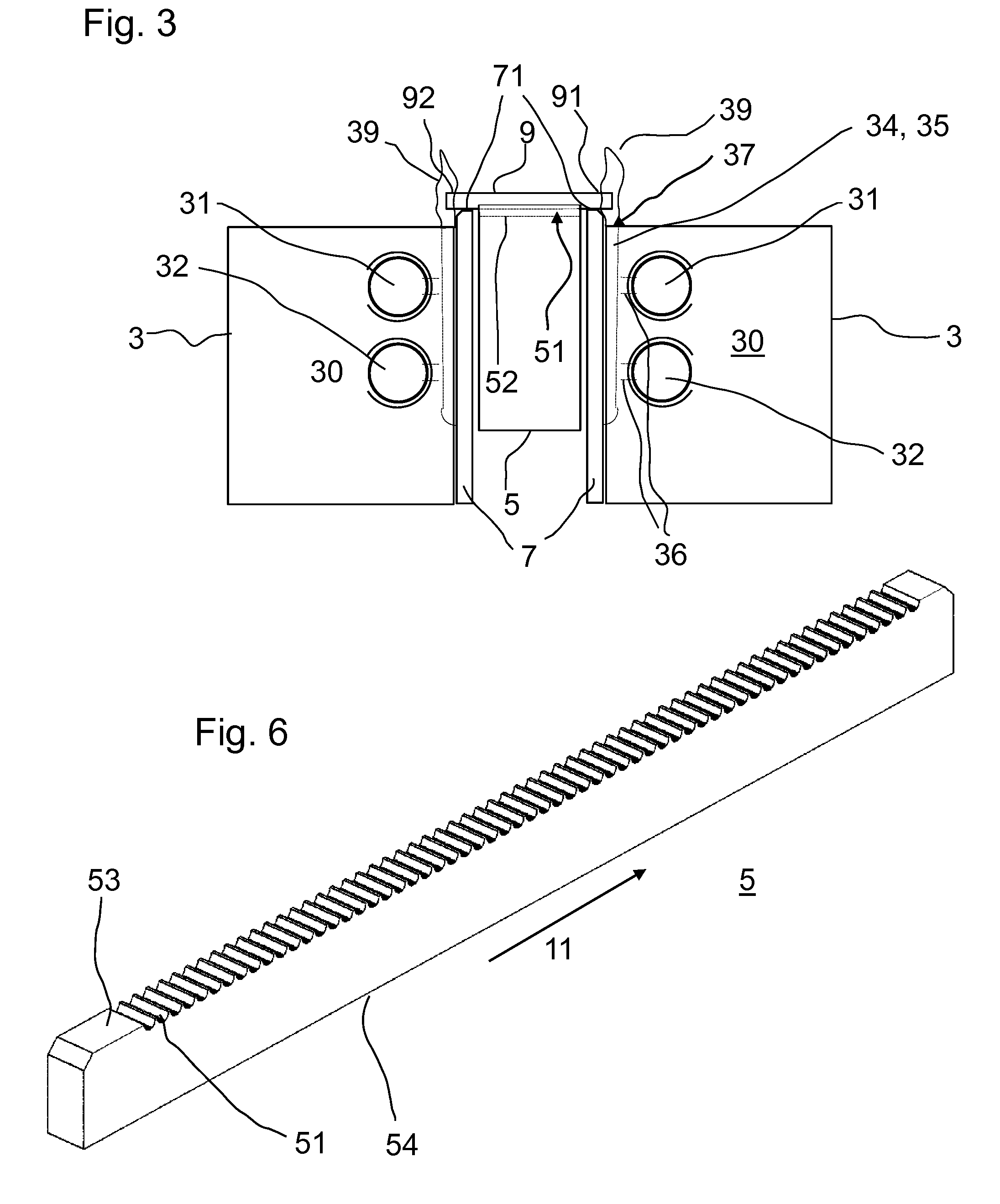 Method and device for melting the ends of rods