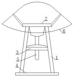 Sun-blocking-type rack for cycloidal needle wheel decelerator