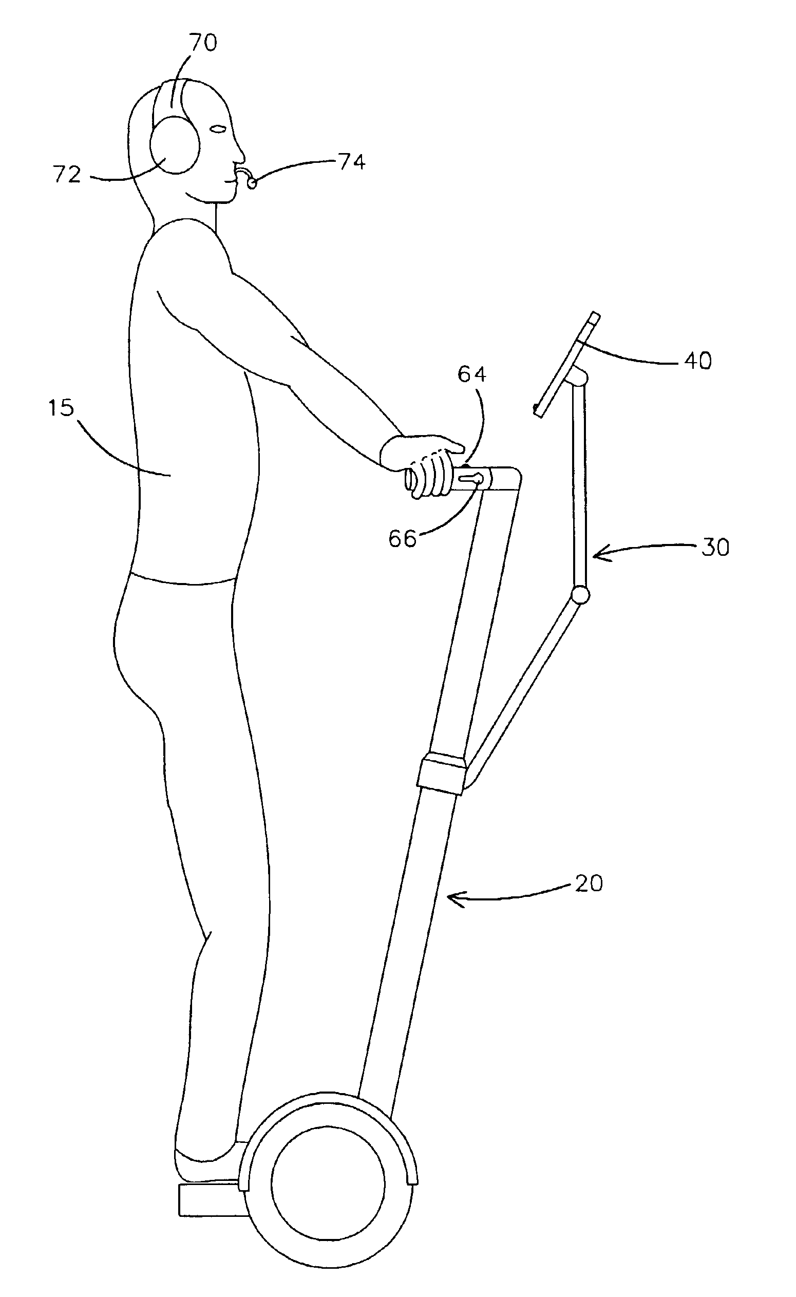 Computer-equipped mobility device