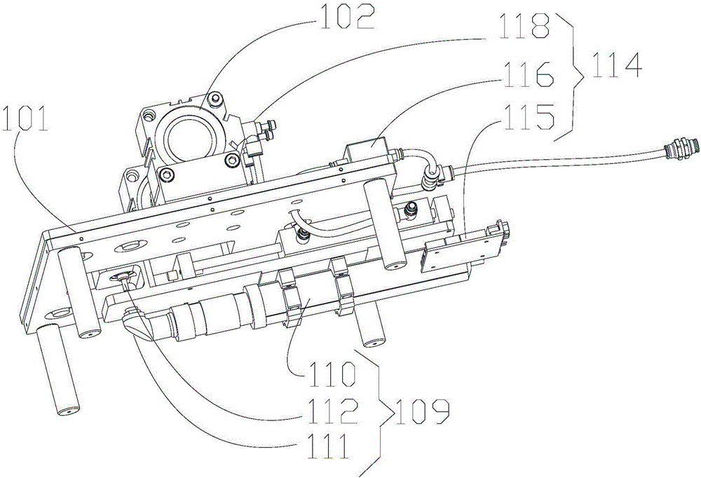 Assembly device for rotational connection
