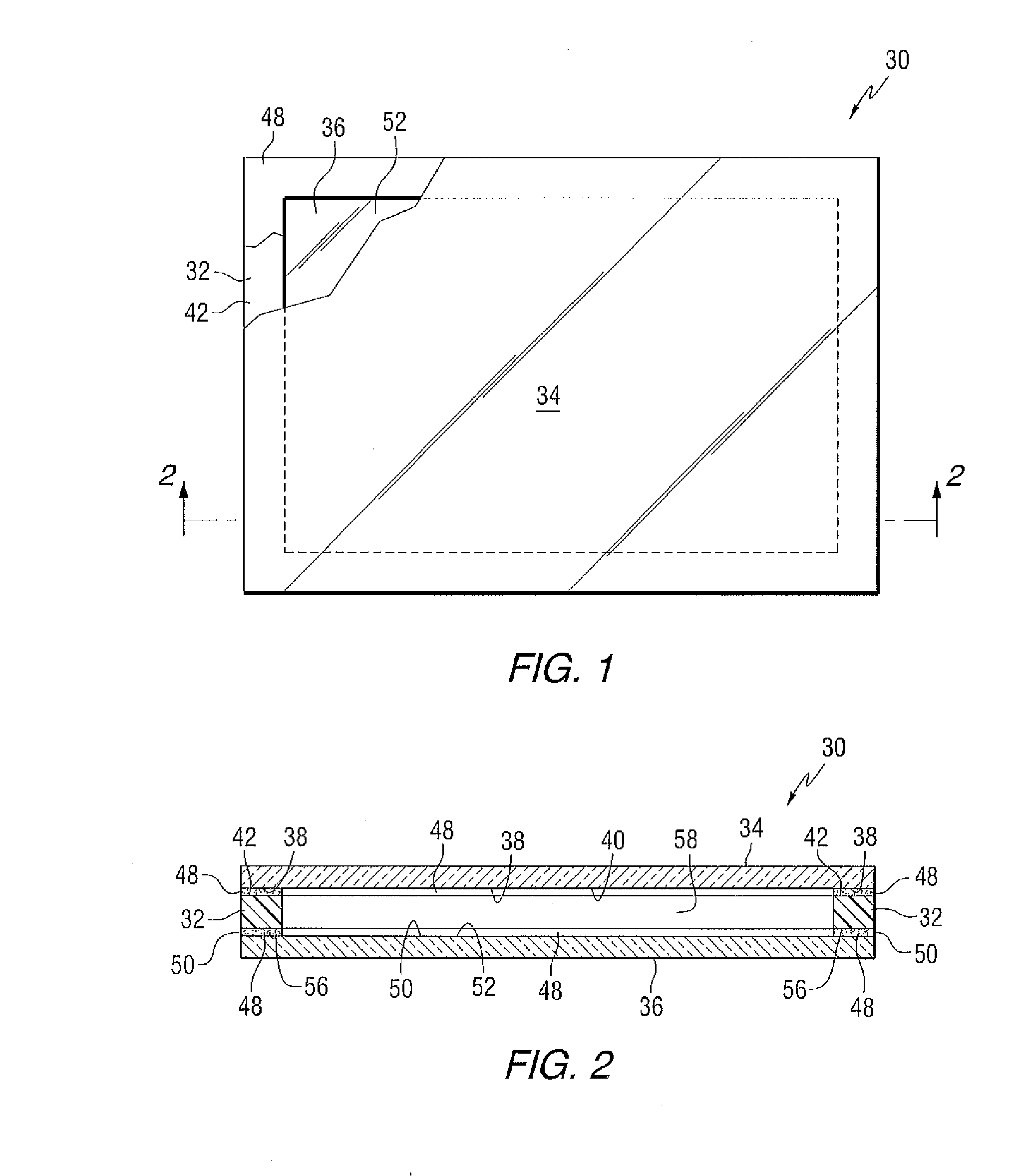 Plastic spacer stock, plastic spacer frame and multi-sheet unit, and method of making same