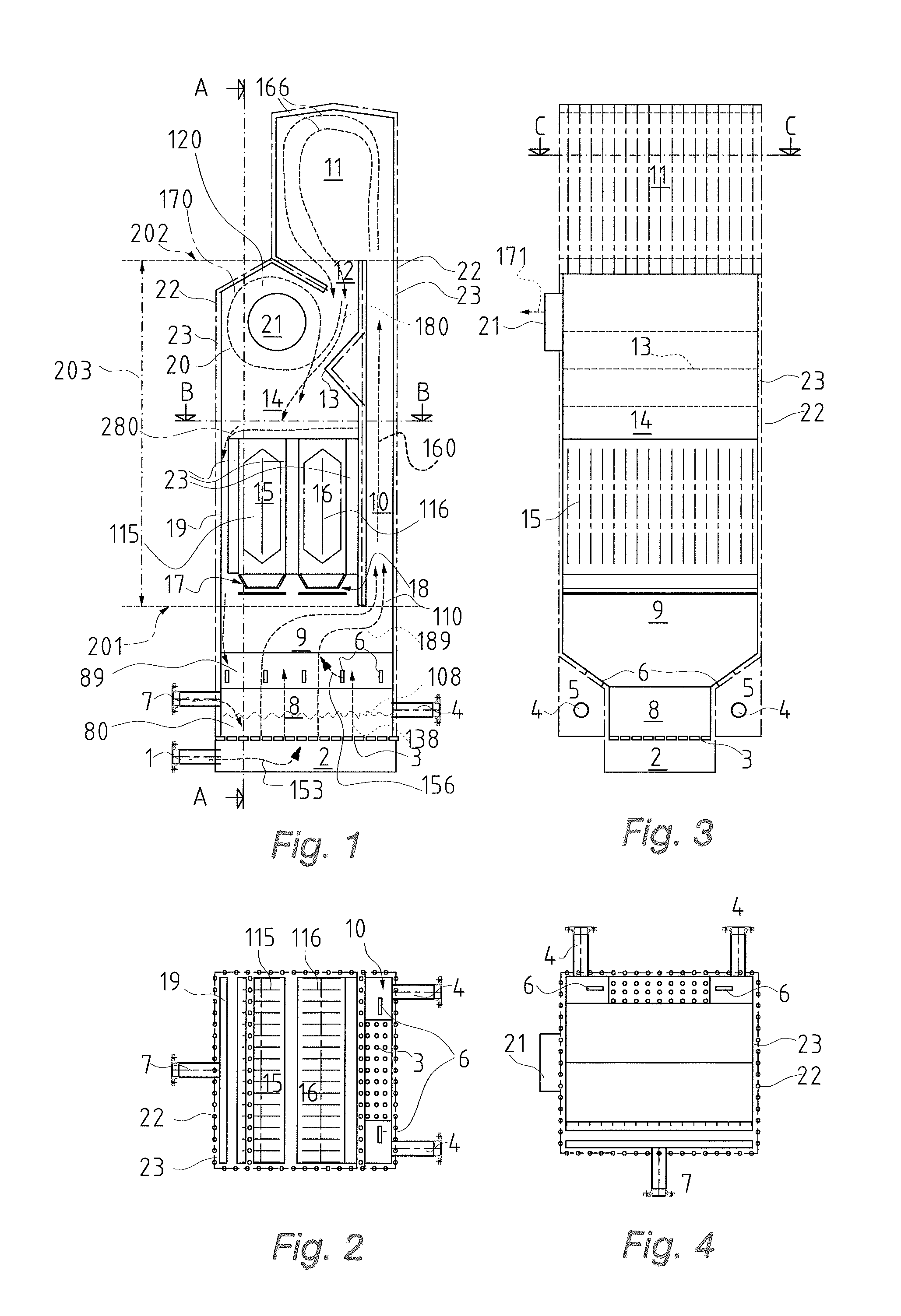 Method to enhance operation of circulating mass reactor and method to carry out such reactor